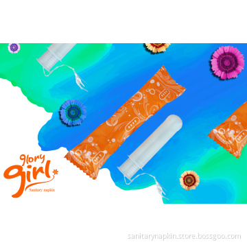 100 percent organic cotton tampons with applicator